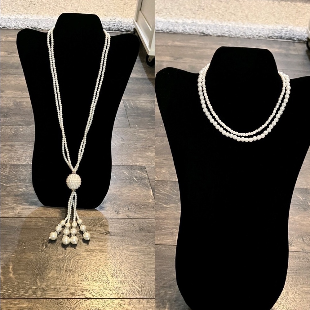 Lot of‎ 2 Fashion Jewelry Necklaces NEW